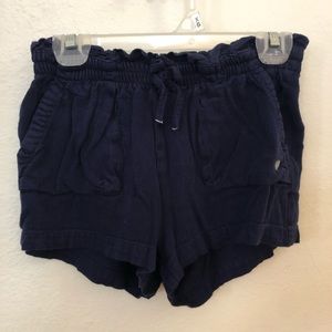 Navy shorts